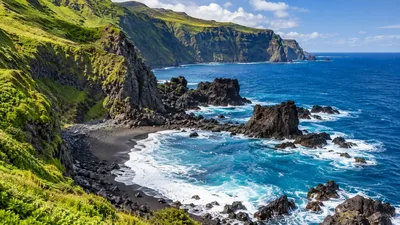 The coast near Ponta Negra