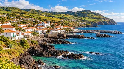 Vila do Porto and the south